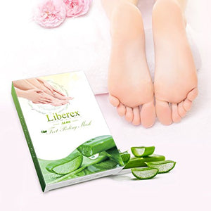 Liberex Esfoliante dei Piedi - 2 Paia di Maschere Idratanti, Rimozione della... - Ilgrandebazar