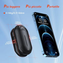 Carica l&#39;immagine nel visualizzatore di Gallery, 2 Pezzi Scaldamani Elettrico 6000 mAh,OUTJUT Scaldamani Ricaricabile Portatile con 3 Livelli di Riscaldamento Fino a 55 ℃ Scaldamani USB a Ricarica Rapida per Caccia, Golf, Campeggio, Tenere al caldo