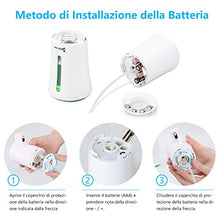 Carica l&#39;immagine nel visualizzatore di Gallery, KLAS REMO Dispenser Sapone Automatico, 400ML Bianco(nuova Versione)
