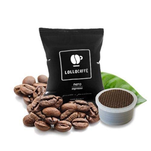 100 Cialde Capsule Compatibili Lavazza Espresso Point Lollo Caffe' Nero...