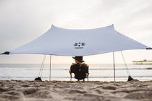 Carica l&#39;immagine nel visualizzatore di Gallery, Neso Tenda da Spiaggia Tents con Ancoraggio a Sabbia, Parasole Bianca