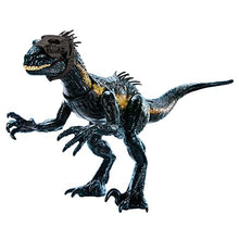 Carica l&#39;immagine nel visualizzatore di Gallery, Jurassic World - Indoraptor Dinosauro Cerca e Attacca con attrezzatura di tracciamento e 3 funzionalità di attacco, Giocattolo per Bambini 4+ Anni, HKY12