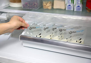 Contenitori per lo stoccaggio del latte materno Set da 120 pz, 8 oz 120pc - Ilgrandebazar