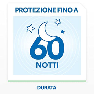 Raid Liquido Elettrico Antizanzare Comuni e Tigre, Inodore, Formato Convenienza, Confezione da 2 Diffusori e 2 Ricariche, 60 Notti