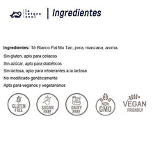 Carica l'immagine nel visualizzatore di Gallery, LA TETERA AZUL Premium White Tea Pai Mu Tan Con Pera E Mela. 60 60 piramidi