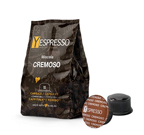 Yespresso Capsule Caffitaly Compatibili Cremoso - Confezione da 80 80 capsule - Ilgrandebazar