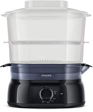 Carica l&#39;immagine nel visualizzatore di Gallery, Philips Vaporiere HD9116/90 con infusore di aromi, 2 cestelli, Timer 5 Litri - Ilgrandebazar