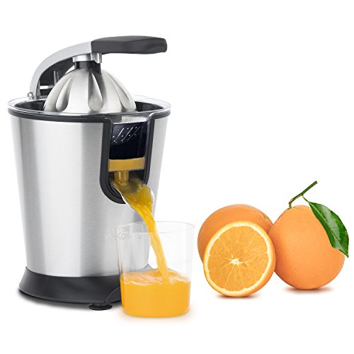 H.Koenig AGR80 Spremiagrumi Elettrico, Braccio articolato, Acciaio Inox,... - Ilgrandebazar