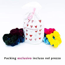 Carica l&#39;immagine nel visualizzatore di Gallery, 20 Elastici Per Capelli Scrunchies Velluto Vsco Girl Di Qualità Morbidi... - Ilgrandebazar