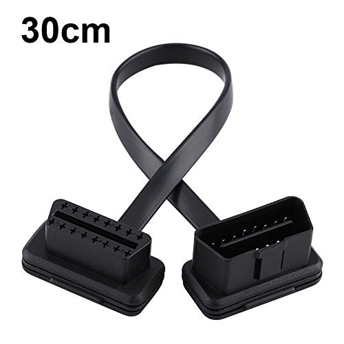 Cavo di prolunga OBD2 a 16 pin, adattatore per auto a 16 pin maschio a 30cm - Ilgrandebazar