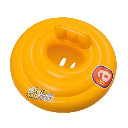 Bestway - 32096 -Salvagente Mutandina Rotondo Swim Safe Abc Step a Cm. Giallo