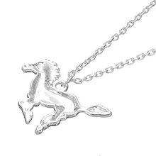 Carica l'immagine nel visualizzatore di Gallery, Little Pony Ciondolo Running Horse Collana per Ragazzi da Equitazione per... - Ilgrandebazar
