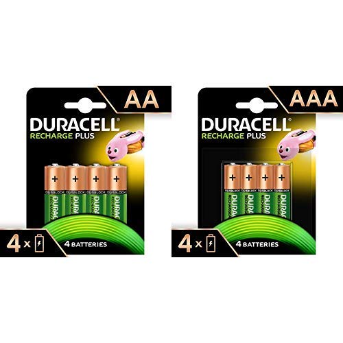 Duracell Recharge Ultra AA Prericaricate Batterie Stilo Ricaricabili, 2500... - Ilgrandebazar