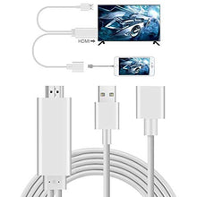 Carica l'immagine nel visualizzatore di Gallery, Phone a HDMI, AMANKA Full HD 1080P Mirroring Cavo Adattatore ad a HDMI