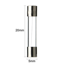 Carica l&#39;immagine nel visualizzatore di Gallery, Gebildet 150 Pezzi 5x20mm Fast-Soffiare Il Vetro Fusibili Assortiti Kit,...