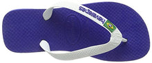 Carica l'immagine nel visualizzatore di Gallery, Havaianas Brasil Logo 4110850, Infradito Unisex – 37/38 EU, Blu Marine Blue