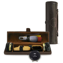 Carica l'immagine nel visualizzatore di Gallery, Stone &amp; Clark Kit Polish &amp; Care 8PC Scarpe Marrone Scuro