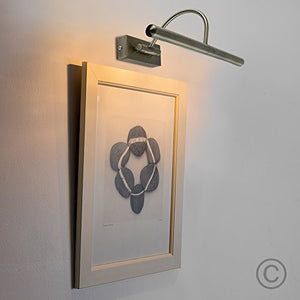 MiniSun – Lampada da parete moderna per quadri con 2 luci Ottone Antico - Ilgrandebazar