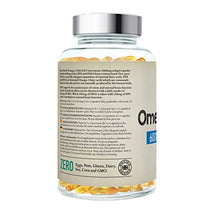 Carica l'immagine nel visualizzatore di Gallery, Omega 3 Olio di Pesce 2000mg 365 Gel Morbido Capsule da Rite-Flex Grassi...