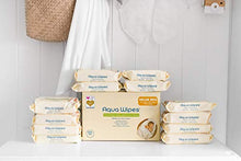 Carica l&#39;immagine nel visualizzatore di Gallery, Aqua Wipes Salviette per Neonati, (Scatola di 12 pacchetti (Totale... - Ilgrandebazar