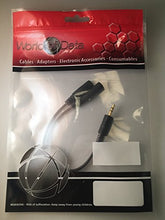 Carica l'immagine nel visualizzatore di Gallery, Psylins - Sdoppiatore per altoparlante e auricolari/cuffie, 3,5 mm nero