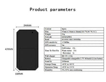 Carica l&#39;immagine nel visualizzatore di Gallery, Hangang Mini GPS Tracker Portatile Anti Thief in Tempo Reale Loss...