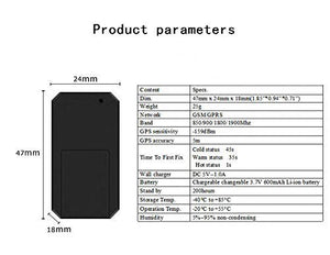 Hangang Mini GPS Tracker Portatile Anti Thief in Tempo Reale Loss...