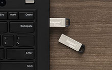 Carica l'immagine nel visualizzatore di Gallery, Kingston DataTraveler Kyson Drive Flash USB3.2 128 GB, con Elegante Guscio in Metallo senza Cappuccio Protettivo