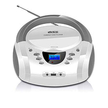 Carica l&#39;immagine nel visualizzatore di Gallery, LONPOO Lettore CD Portatile, Radio Portatili Boombox MP3 Portatili...