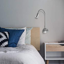 Carica l&#39;immagine nel visualizzatore di Gallery, ROSENICE 360 gradi flessibile muro di LED luce lettura lampada da... - Ilgrandebazar