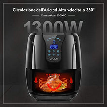 Carica l&#39;immagine nel visualizzatore di Gallery, Friggitrice Senza Olio con 6 Diversi Programmi di Cottura VPCOK, Friggitrice... - Ilgrandebazar