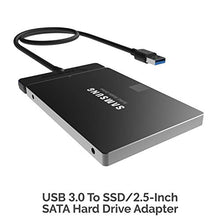 Carica l'immagine nel visualizzatore di Gallery, Sabrent Cavo per Hard Drive SATA da USB 3.0 a SSD/2,5 pollici  -