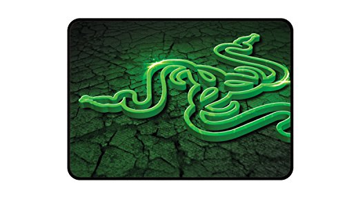Razer RZ02-01070500-R3M2 Tappetino Gaming, Piccolo, Fissure (Verde) - Ilgrandebazar