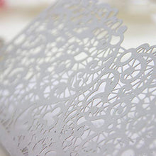 Carica l&#39;immagine nel visualizzatore di Gallery, Apribile taglio laser inviti matrimonio fai da te partecipazioni matrimonio... - Ilgrandebazar