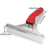 Carica l&#39;immagine nel visualizzatore di Gallery, ASOCEA Pet Dog Grooming extra-large rastrello pettine Deshedding Tool beauty...