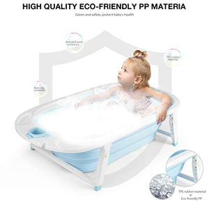 Fascol Vaschetta Bagnetto Pieghevole, per Bambino 0-36 mesi Azzurro - Ilgrandebazar