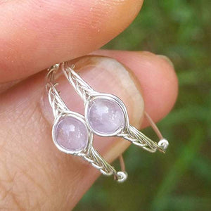 21 1/2 Anello in Argento Sterling 925 con Ametista Naturale Fatto a Mano... - Ilgrandebazar