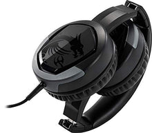 Carica l&#39;immagine nel visualizzatore di Gallery, MSI Immerse GH30 V2 cuffia gaming con logo serigrafato nero, controller...