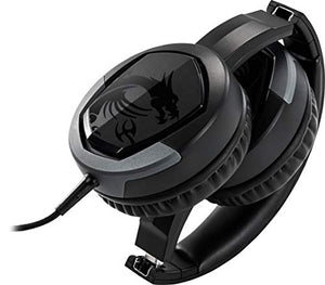 MSI Immerse GH30 V2 cuffia gaming con logo serigrafato nero, controller...