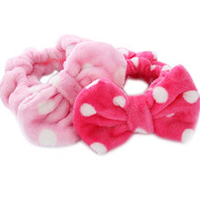 Carica l&#39;immagine nel visualizzatore di Gallery, Hairizone - Set di 2 fasce elastiche per capelli con fiocco, Pink/Roseo - Ilgrandebazar