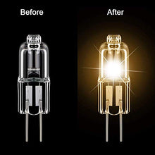 Carica l&#39;immagine nel visualizzatore di Gallery, Vicloon G4 Lampadine Luce, Lampada Alogena, 20W Luce Calda, 10pcs 20w