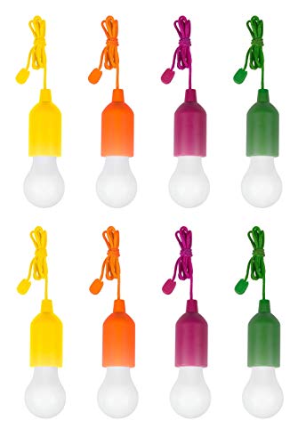 tempo di saldi 8 X Lampadina Led Portatile Colorata Senza Corrente Per Casa... - Ilgrandebazar