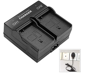 VW-VBX090 LI-50B NP-150 Ac doppio caricabatterie di ricambio per fotocamera...