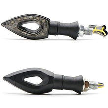 Carica l&#39;immagine nel visualizzatore di Gallery, SFONIA 4pz Indicatori di Direzione Moto LED Retrò Trasformare Segnale Luce B - Ilgrandebazar