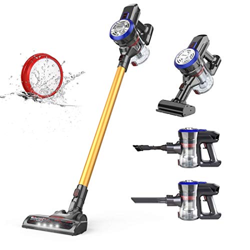 Dibea D18 Aspirapolvere Senza Fili 12000pa Potente Scopa Elettrica Ciclonico... - Ilgrandebazar