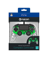 Carica l'immagine nel visualizzatore di Gallery, Nacon Compact Controller Luminosi, Verde - PlayStation 4
