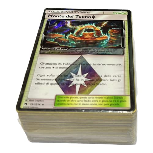 ABDA 120 Carte Pokemon Originali Italiane Assortite - Include alcune abda Sleeves (Bustine) Protettive