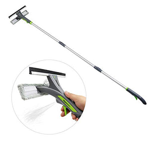 AmazonBasics - Tergivetro estensibile per finestre, con spruzzino - Ilgrandebazar