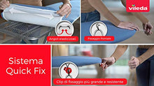 Carica l'immagine nel visualizzatore di Gallery, Vileda Premium 2 in 1 Copriasse da Stiro, con Superficie Rivestita di...
