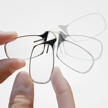 Carica l&#39;immagine nel visualizzatore di Gallery, ThinOptics Gli occhiali da lettura con il 2.50 resistenza, Trasparente - Ilgrandebazar
